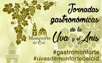 Presentación X Jornadas Gastronómicas de la Uva y el Anís de Monforte del Cid