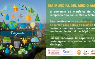 El comercio de Monforte del Cid celebra el Día Mundial del Medio Ambiente