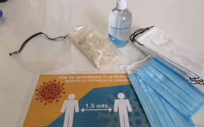 La concejalía de comercio de Monforte del Cid comienza a repartir packs de protección básica esencial