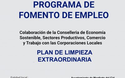Subvención para contratación dentro de EMCORP de 2 desempleados