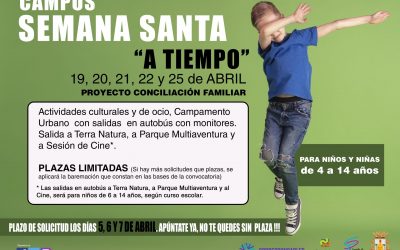 Listado provisional de admitidos Campus Semana Santa «A tiempo»