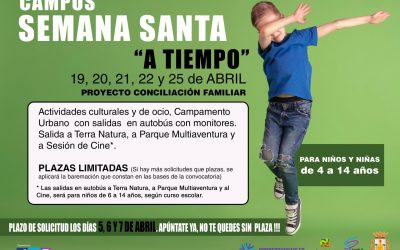 Listado definitivo de admitidos Campus Semana Santa «A tiempo»