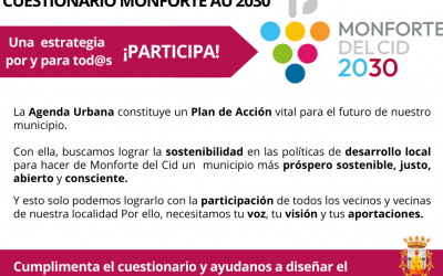 PROCESO DE PARTICIPACION CIUDADANA: CUESTIONARIO AU MONFORTE 2030