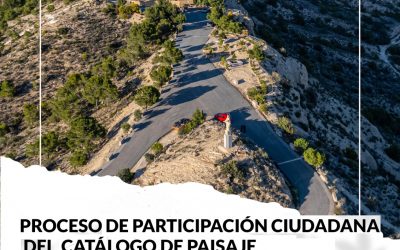 CUESTIONARIO DE PARTICIPACIÓN CIUDADANA PARA EL «ESTUDIO DE PAISAJE DEL TÉRMINO MUNICIPAL DE MONFORTE DEL CID»