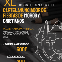 Monforte del Cid convoca el Concurso del Cartel Anunciador de las Fiestas de Moros y Cristianos 2025