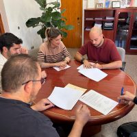 El alcalde de Monforte del Cid anuncia un nuevo parking disuasorio gracias a la colaboración con la empresa familiar INFRAMA S.A.