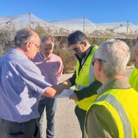 El Ayuntamiento de Monforte del Cid se reúne con ADIF y TRAGSA para abordar los problemas ocasionados en los caminos rurales por las obras del AVE