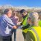 El Ayuntamiento de Monforte del Cid se reúne con ADIF y TRAGSA para abordar los problemas ocasionados en los caminos rurales por las obras del AVE