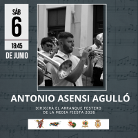 Monforte del Cid inicia la cuenta atrás para su Media Fiesta 2026 con Antonio Asensi Agulló al frente del Arranque Festero