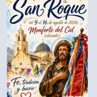 Monforte del Cid ya se prepara para vivir un nuevo año las tradicionales Fiestas de San Roque.