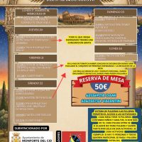 La Antigua Montecid celebra sus fiestas del 17 al 24 de agosto con una completa programación